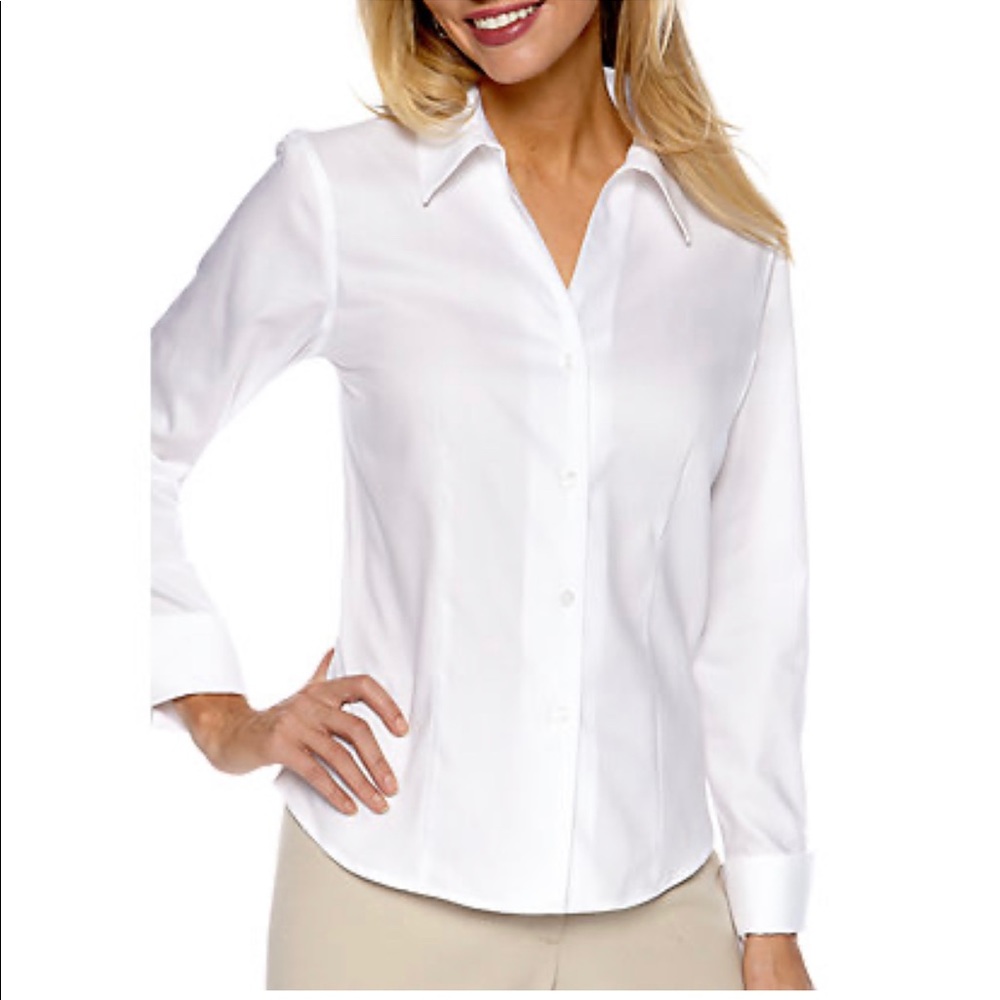 Calvin Klein Long Sleeve Wrinkle-Free Shirt